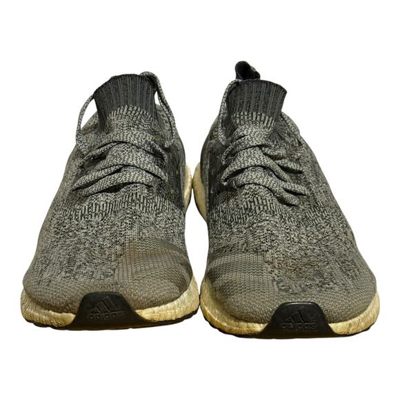 Adidas Pureboost DPR Gray Knit Running Shoes Men's Size 12 Boost Comfort DA9159 - Picture 2 of 8